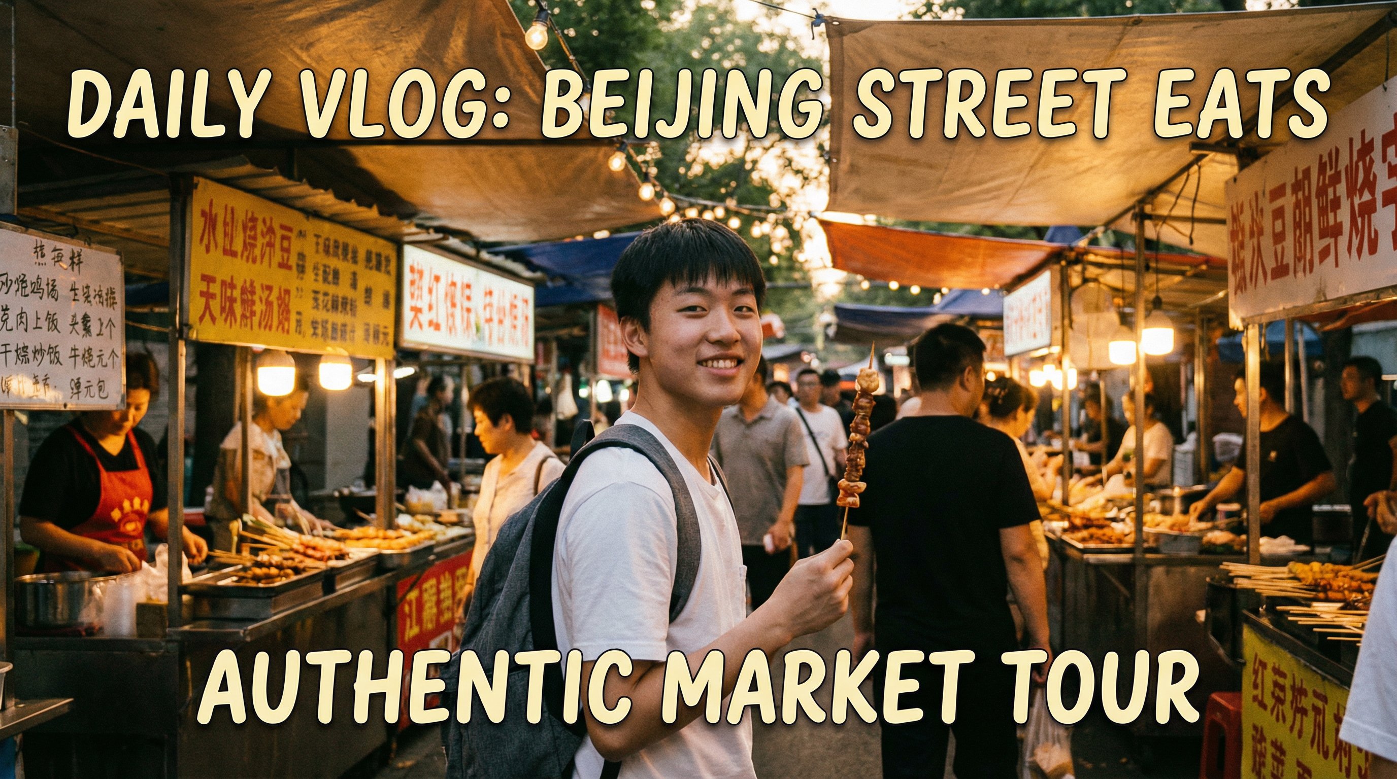 每日大赛·生活视频｜北京街头美食探店VLOG